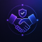 Trusted Collaboration Icon